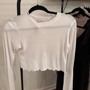 Josh Brown crop shirt
